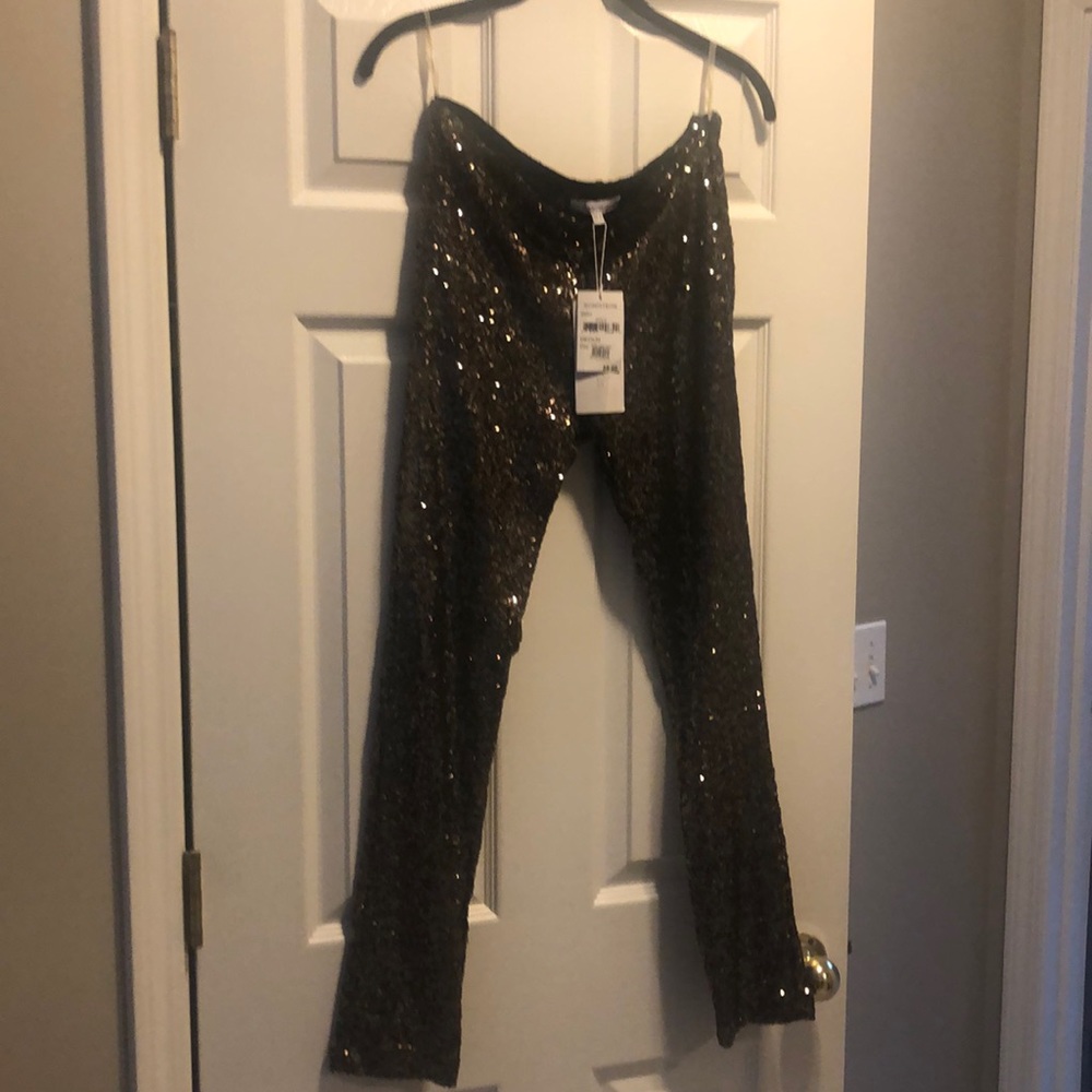Nordstrom - Gold Sequin Leggings